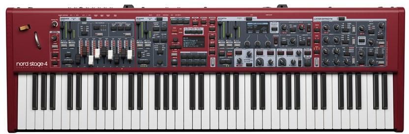 Nord Stage-4 73 Note Stage Piano With Fully Weighted triple Sensor Keybed zoom image