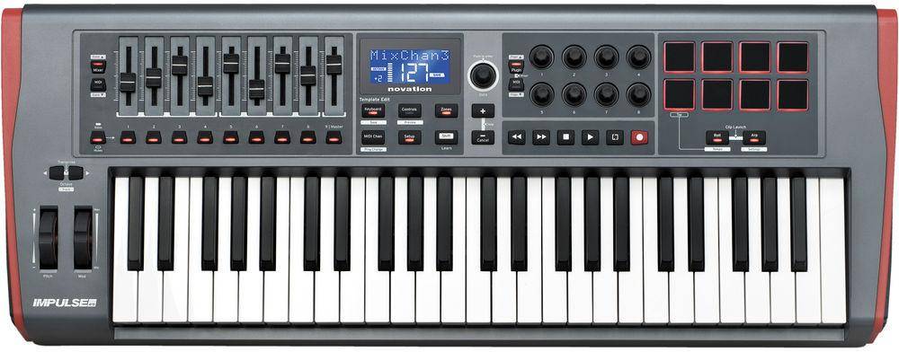 Novation Impulse 49 USB MIDI Keyboard Controller zoom image