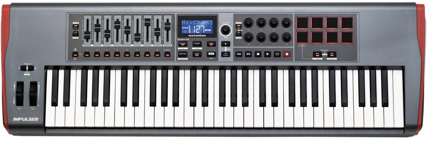 Novation Impulse 61 USB Midi Keyboard zoom image