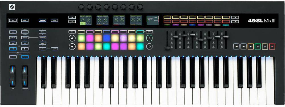 Novation SL MkIII MIDI and CV Keyboard Controller  zoom image