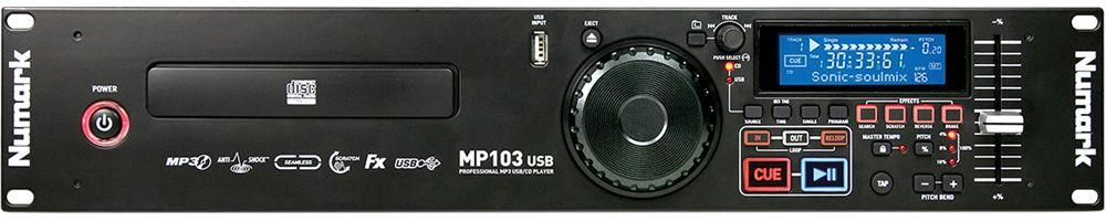 Numark MP103USB Professional USB and MP3 CD player zoom image