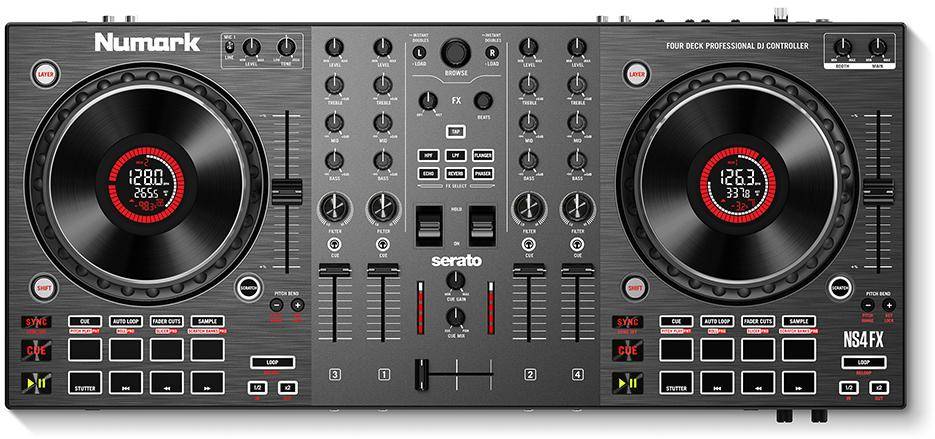 Numark NS4FX Professional 4 Channel DJ Controller zoom image