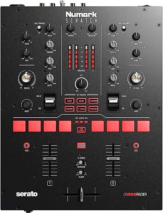 Numark Scratch 24-bit 2-channel Scratch Mixer zoom image