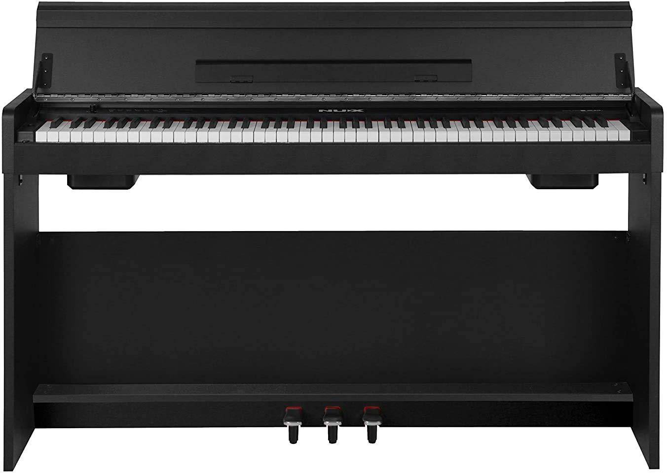 Nux Wk-310 88 Key Digital Piano With Hammer Action With Stand And 3 Pedal zoom image