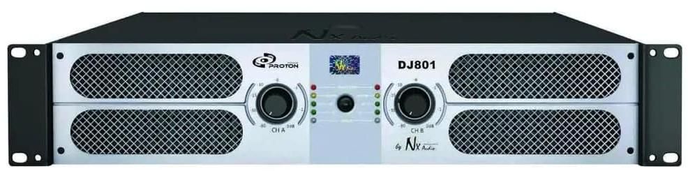 Nx-audio Dj-801 two Channel Power Amplifier zoom image
