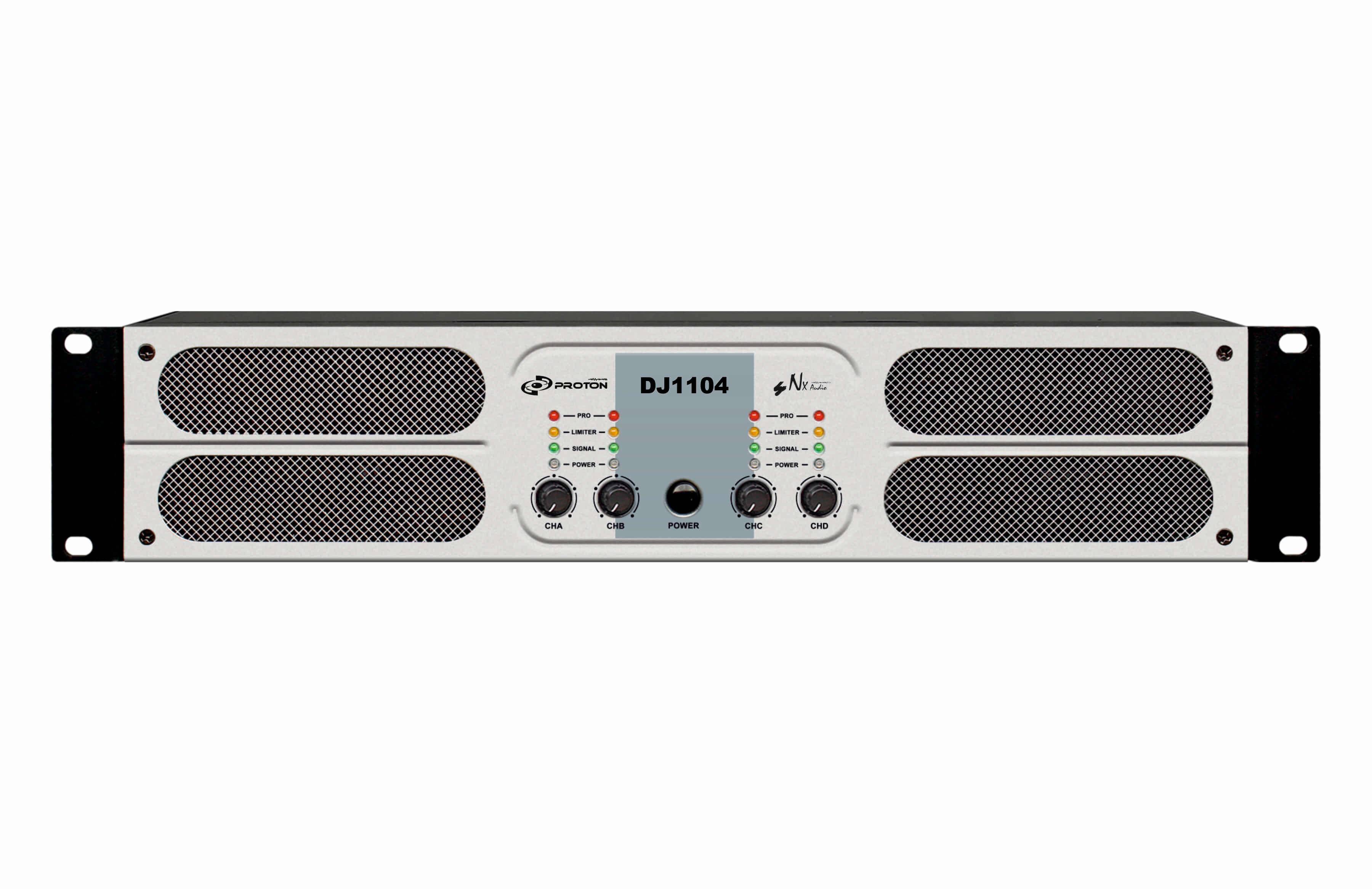NX Audio DJ1104 4 x 1100W Power Amplifier zoom image