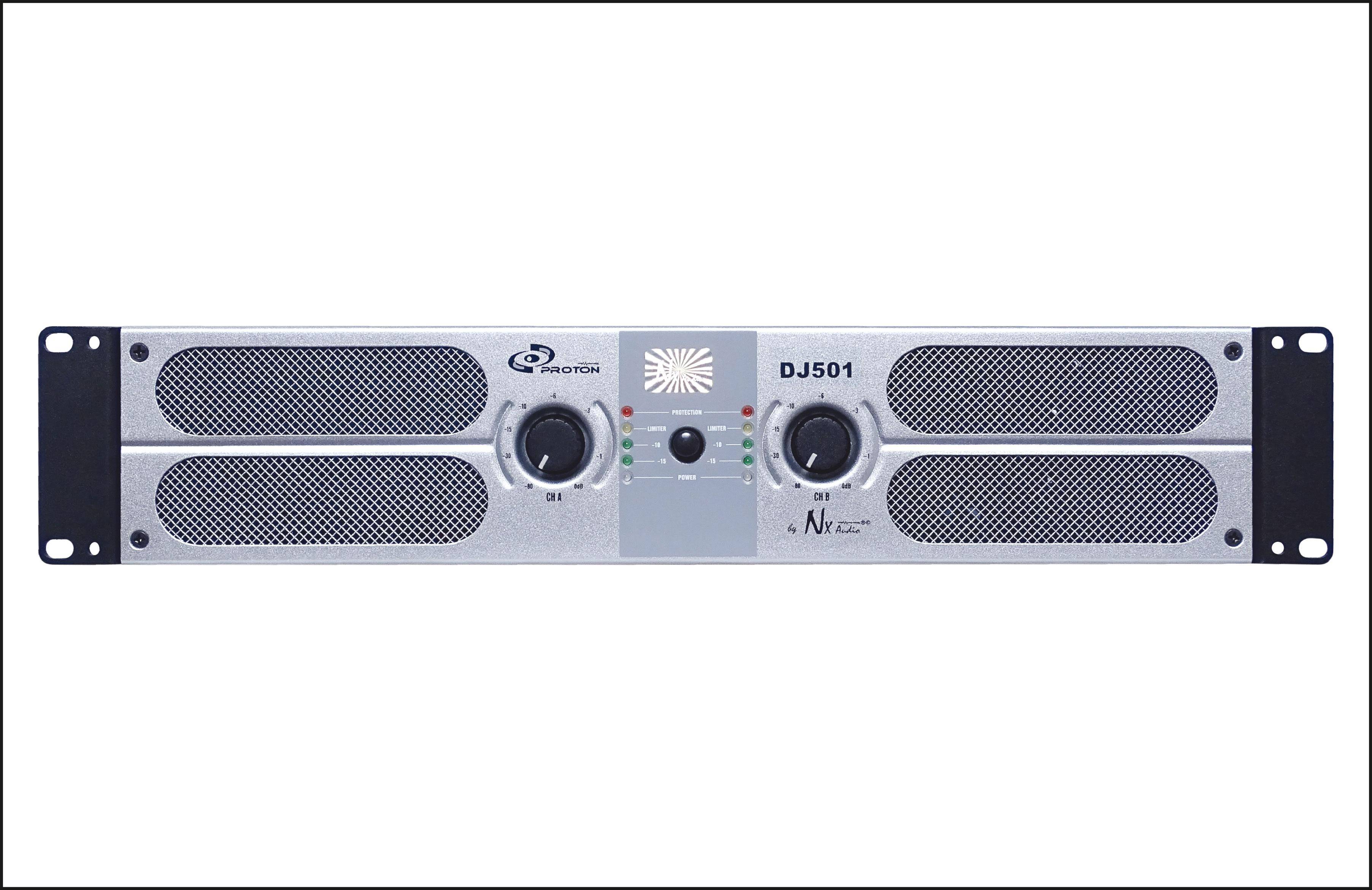 NX Audio DJ501 2-Channel Class AB Power Amplifier zoom image