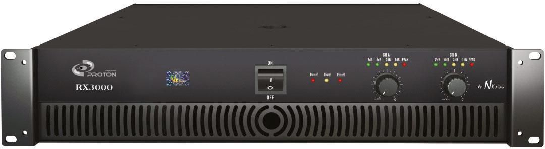 NX AUDIO PROTON RX3000 2-CHANNEL POWER AMPLIFIER zoom image