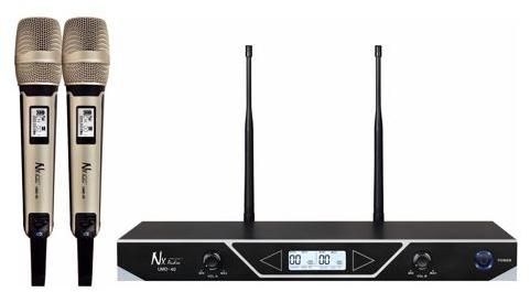 NX AUDIO UMD 40 HH DUAL HANDHELD WIRELESS MICROPHONES zoom image