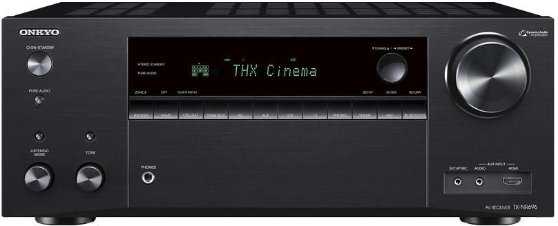 Onkyo tx-nr696 7.2 Channel Dolby Atmos 4k ultra Hd Av Receiver zoom image