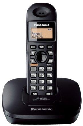 Panasonic Kx-tg3611 Single Line 2.4ghz Digital Cordless Phone zoom image