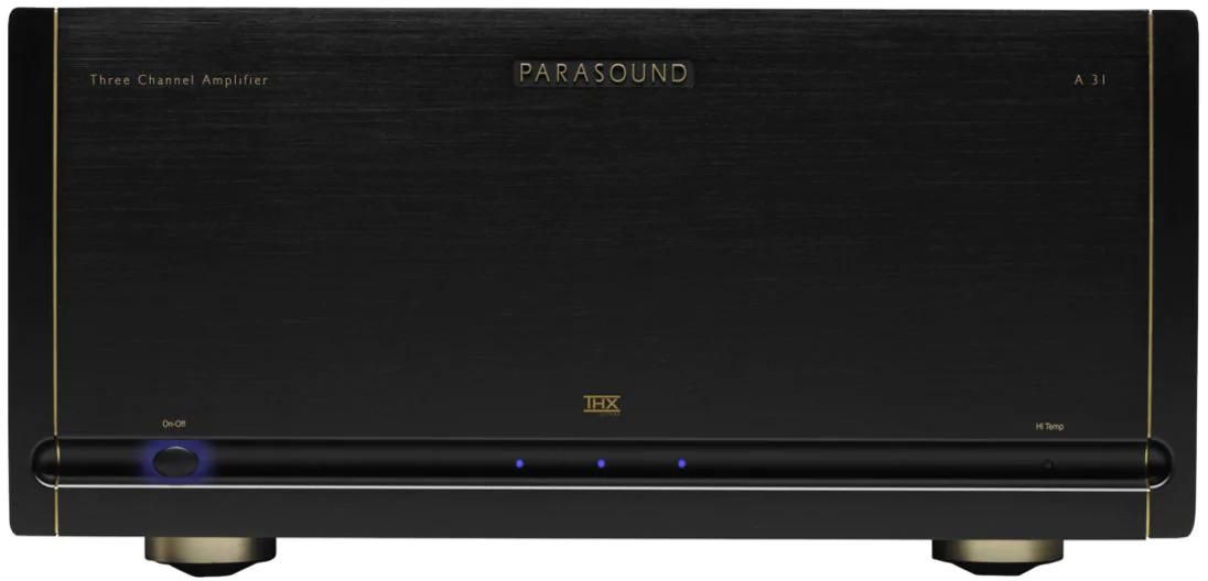 Parasound Halo A31- 3 Channel Power Amplifier (black) zoom image