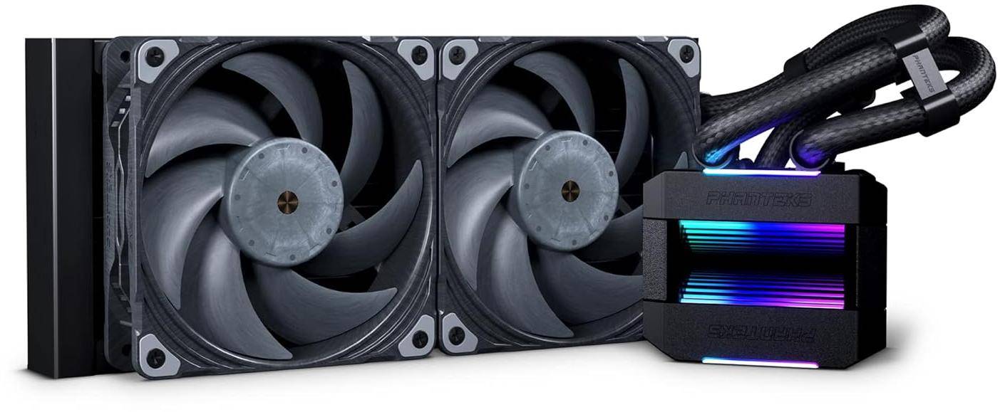 Phanteks (PH-GO240T30_DAG02) Glacier One 240T30 Gen 2 D-RGB AIO Liquid CPU Cooler zoom image