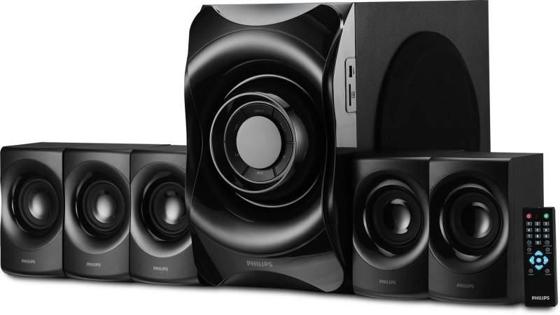 Philips Spa8000b/94 5.1ch 90w Bluetooth Home theatre zoom image