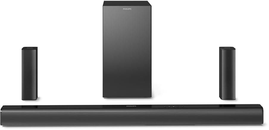 Philips Audio TAB4529/94 5.1CH Soundbar with Wireless Satellites and Subwoofer zoom image