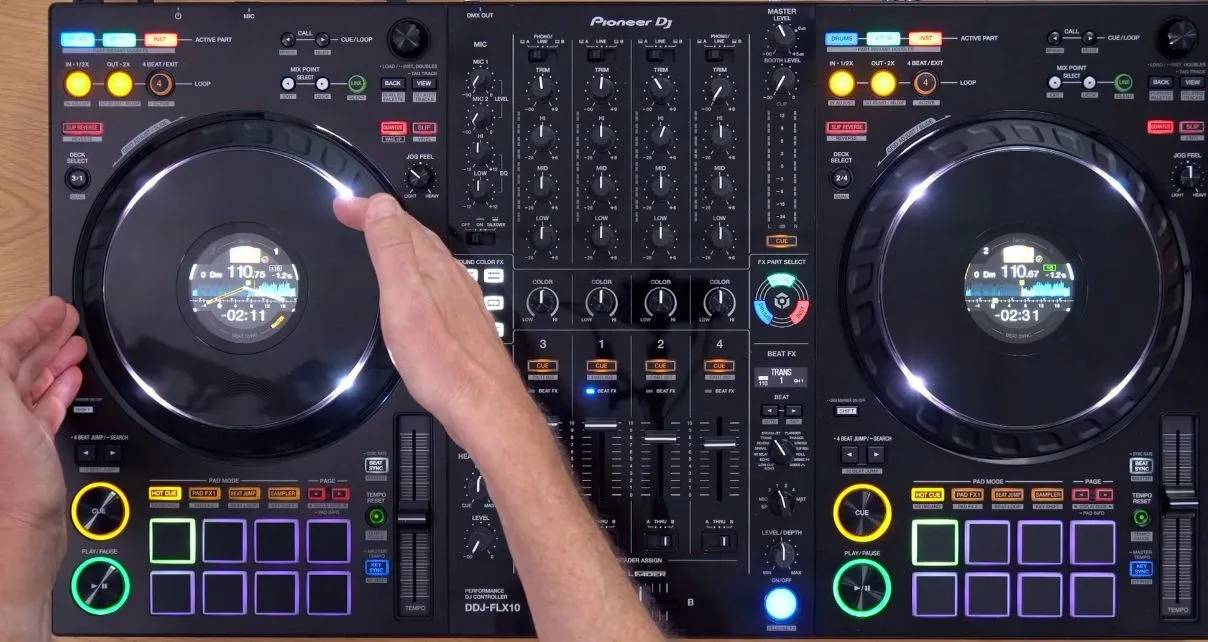 Buy Pioneer DJ-DDJ-FLX10 Dj controllers Online in India at Lowest