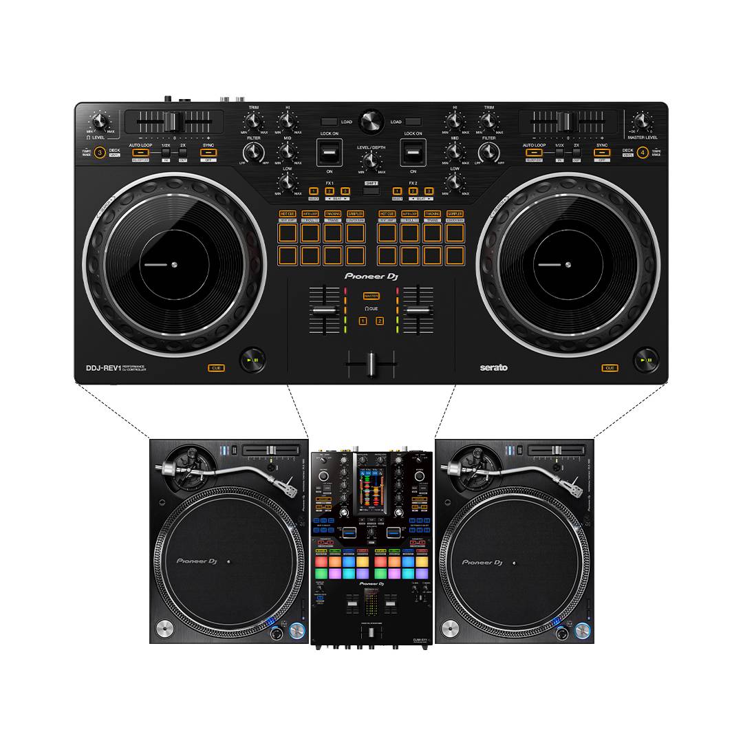 Buy Pioneer DJ DDJ-REV1 dj controllers Online in India at Lowest
