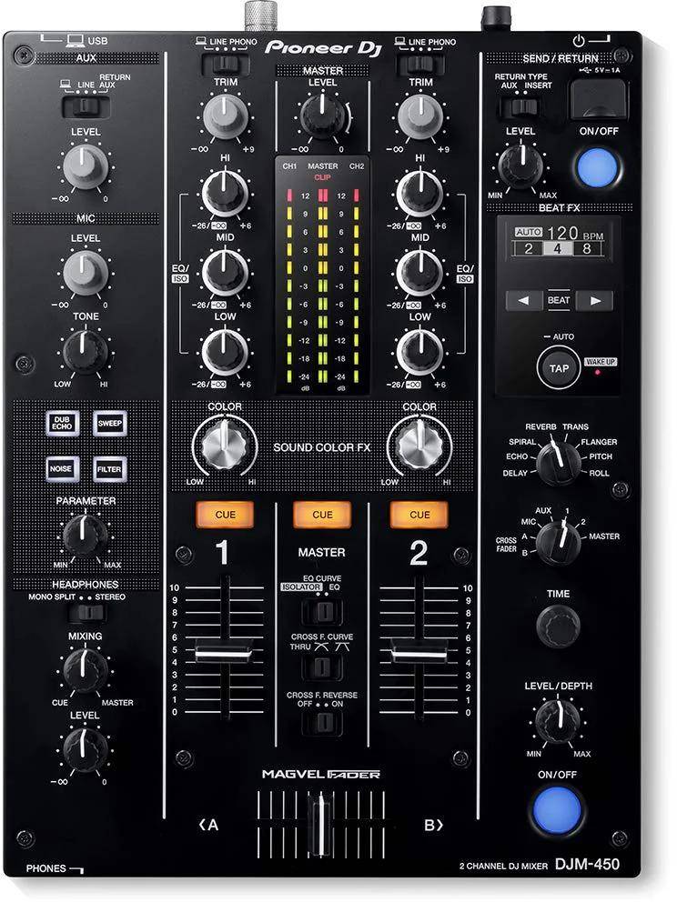 Pioneer Djm 450 Dj Mixer zoom image