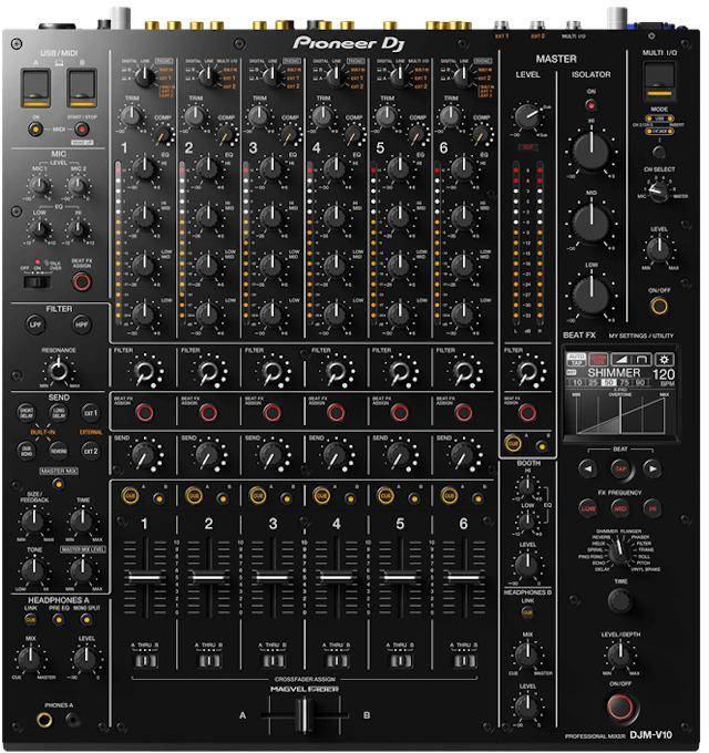 Pioneer Djm V10 Dj Mixer zoom image