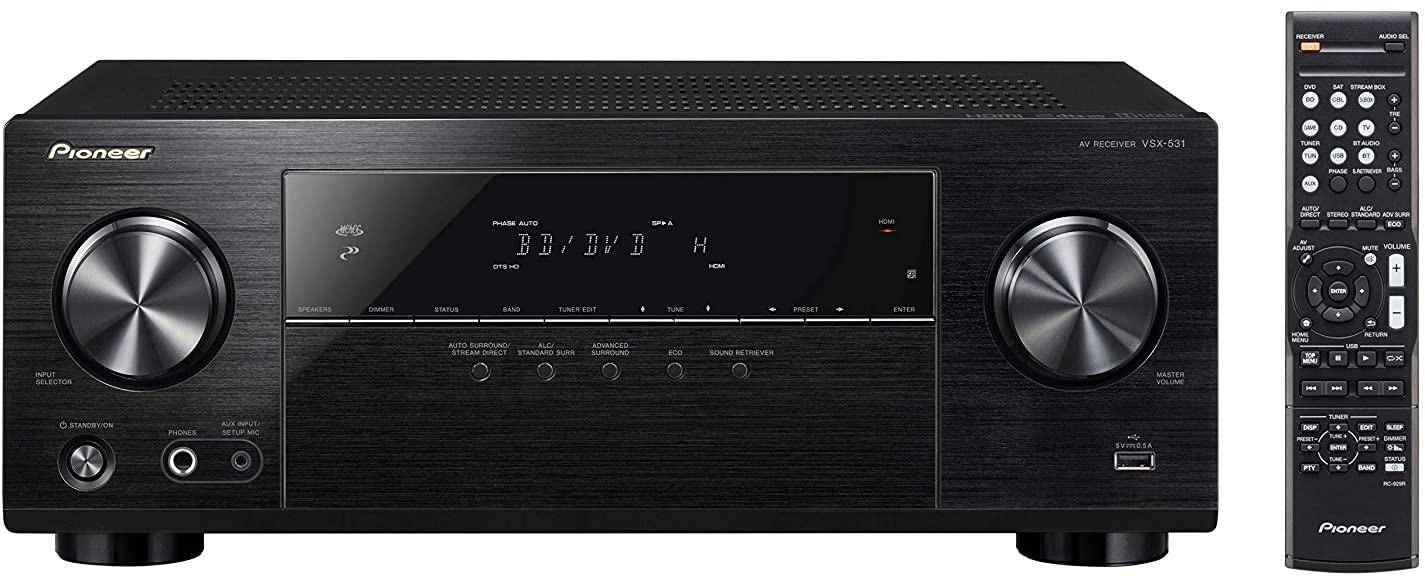 Pioneer Vsx-531 5.1 Channel Av Receiver With Bluetooth zoom image