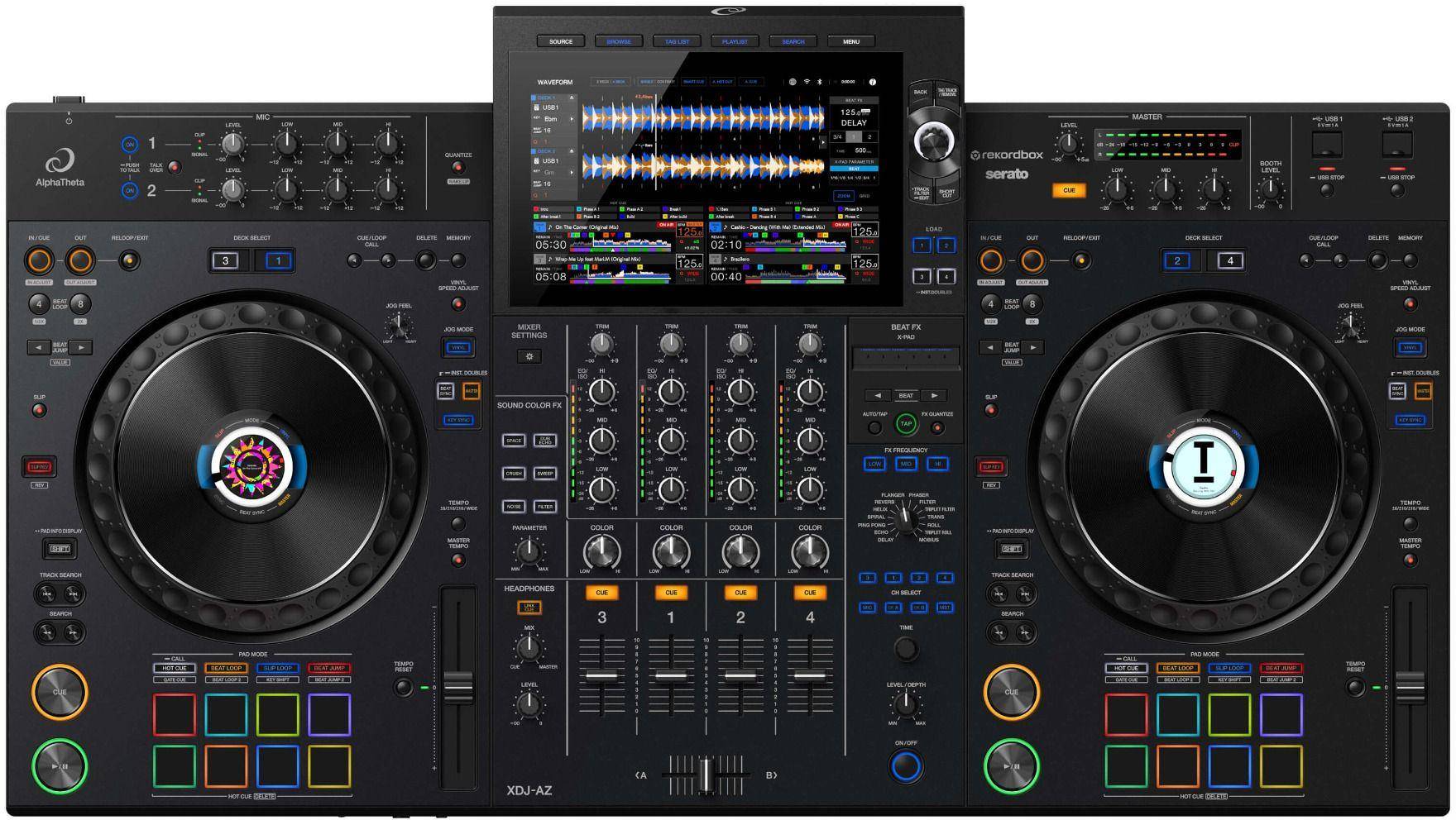 Pioneer XDJ-AZ 4-Channel Professional All-in-One DJ System zoom image