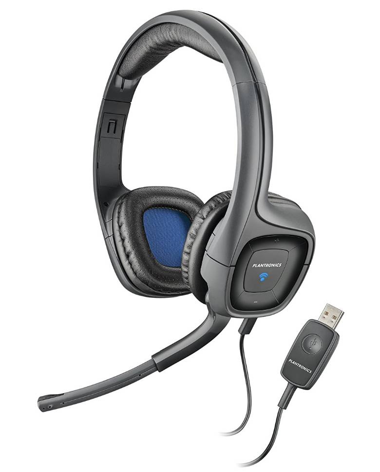 Plantronics Audio 655 Multimedia usb Headset With Mic zoom image