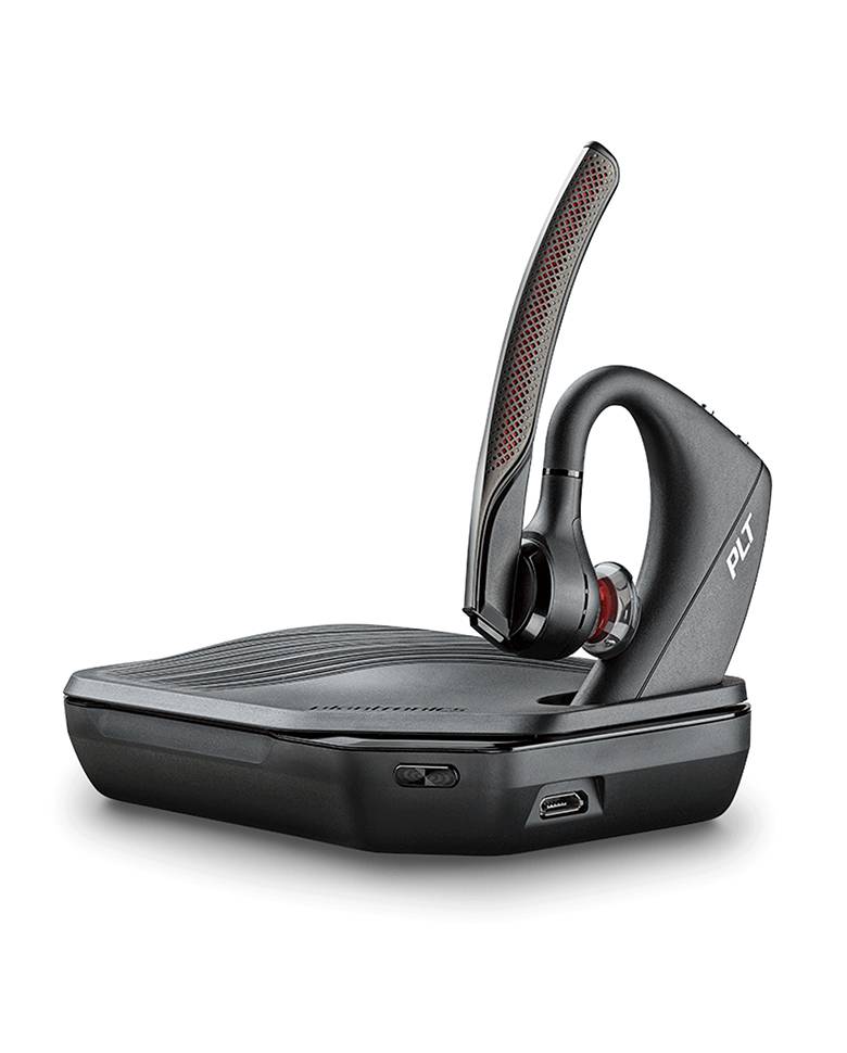 Plantronics Voyager 5200 uc Bluetooth Headset With Charging Case zoom image