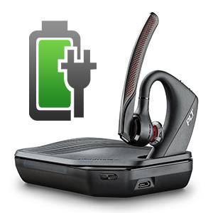 Plantronics Voyager 5200 uc Bluetooth Headset With Charging Case