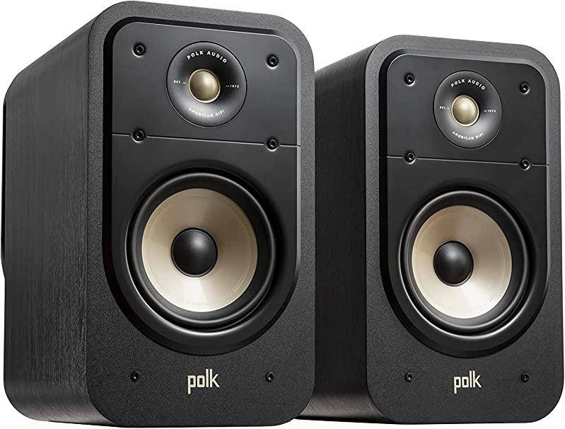 Polk Audio Es20 Signature Elite Bookshelf Speaker With Power Port Base System (pairs) zoom image