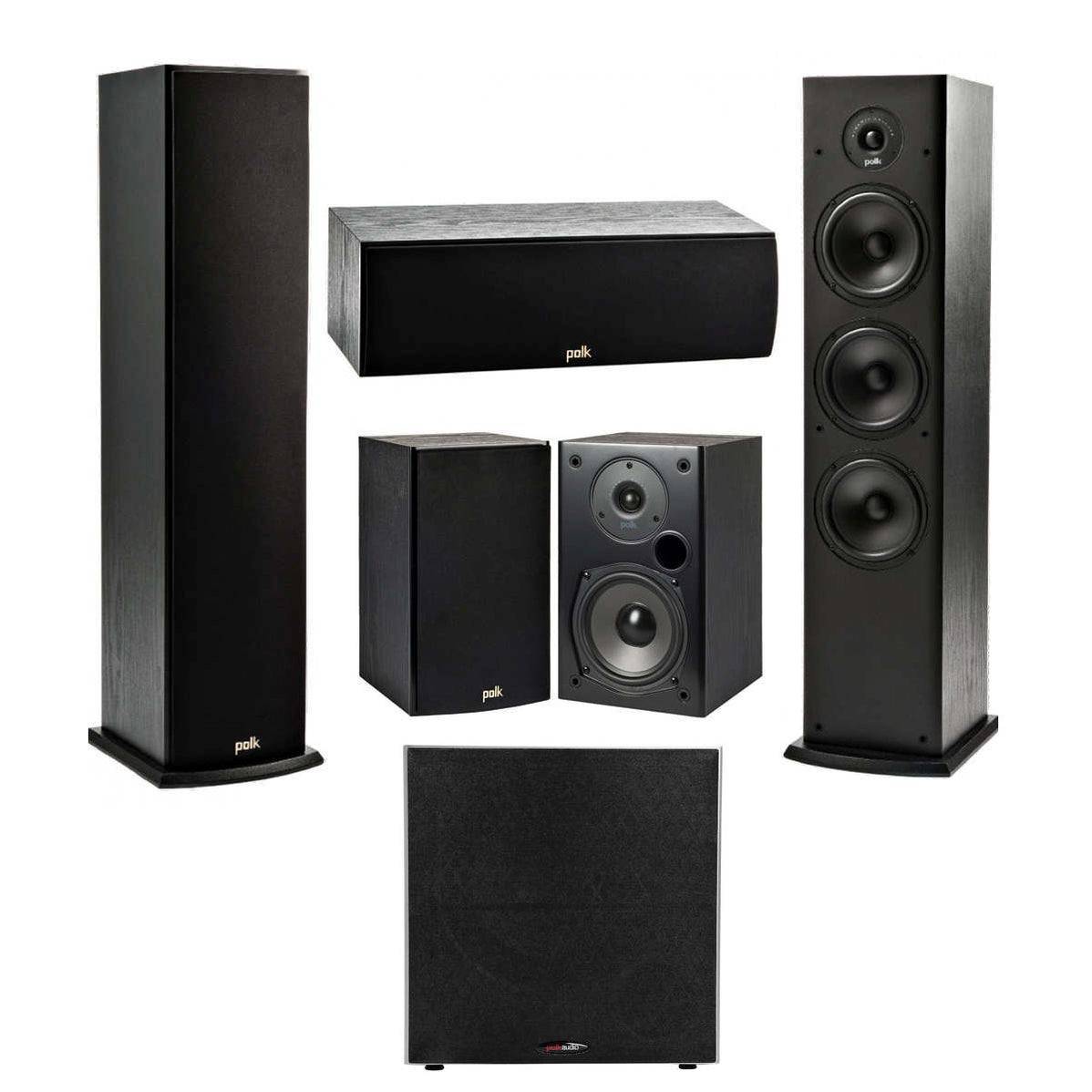 Buy Polk Audio Fusion T Series Channel Home Theater System
