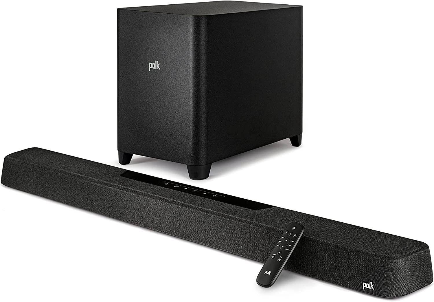 Polk Audio Magnifi Max Ax Soundbar With Wireless Subwoofer zoom image