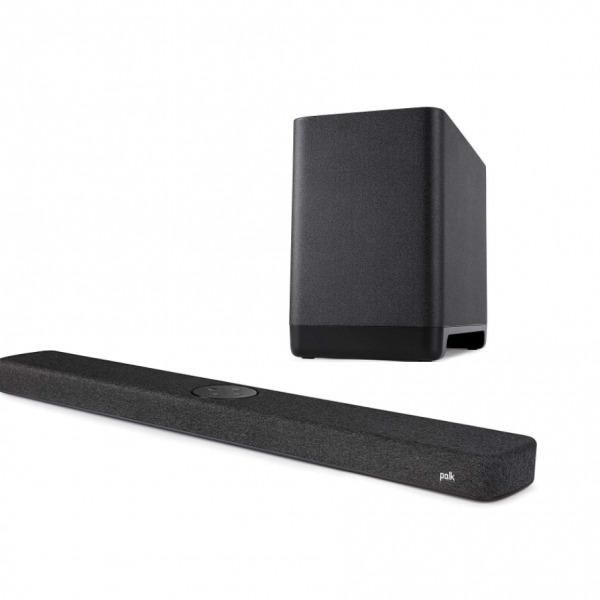 Polk Audio React theatre Sound Bar System With React Sub zoom image