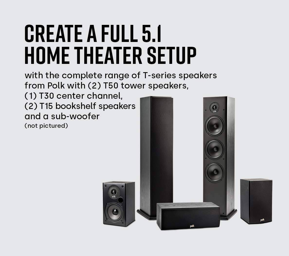T Series Polk Home Theatre Speakers India Polk Audio Fusion T