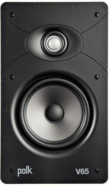 Polk Audio V65 High Performance Lightweight In-wall Rectangular Speaker(each) zoom image