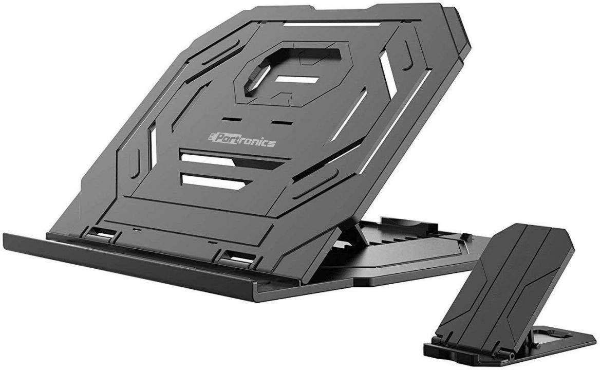 Portronics My Buddy Hexa Ii Por-571 Portable Laptop Stand zoom image