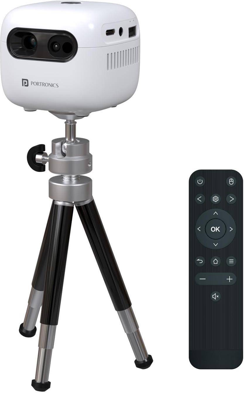 Portronics Pico 14 Rechargeable DLP Mini Projector zoom image