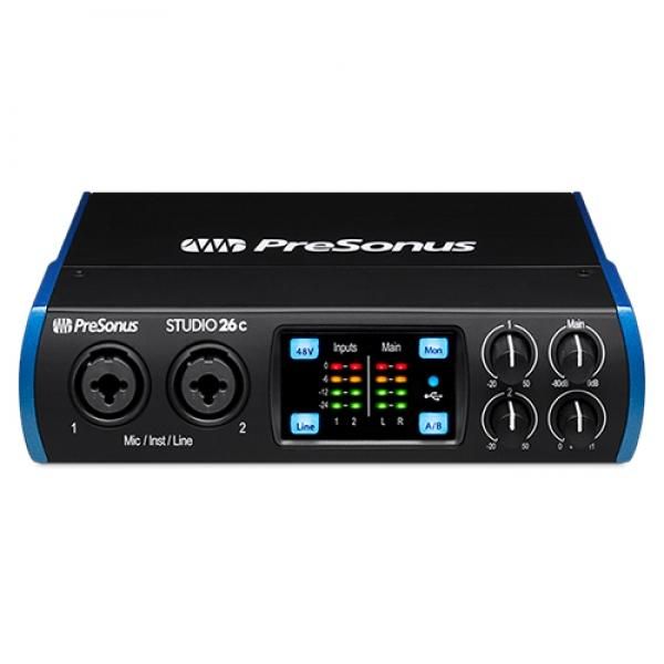 Presonus Studio 26c 2x4 usb-c Audio Interface zoom image