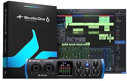 Presonus Studio 24c usb-c Audio Interface zoom image