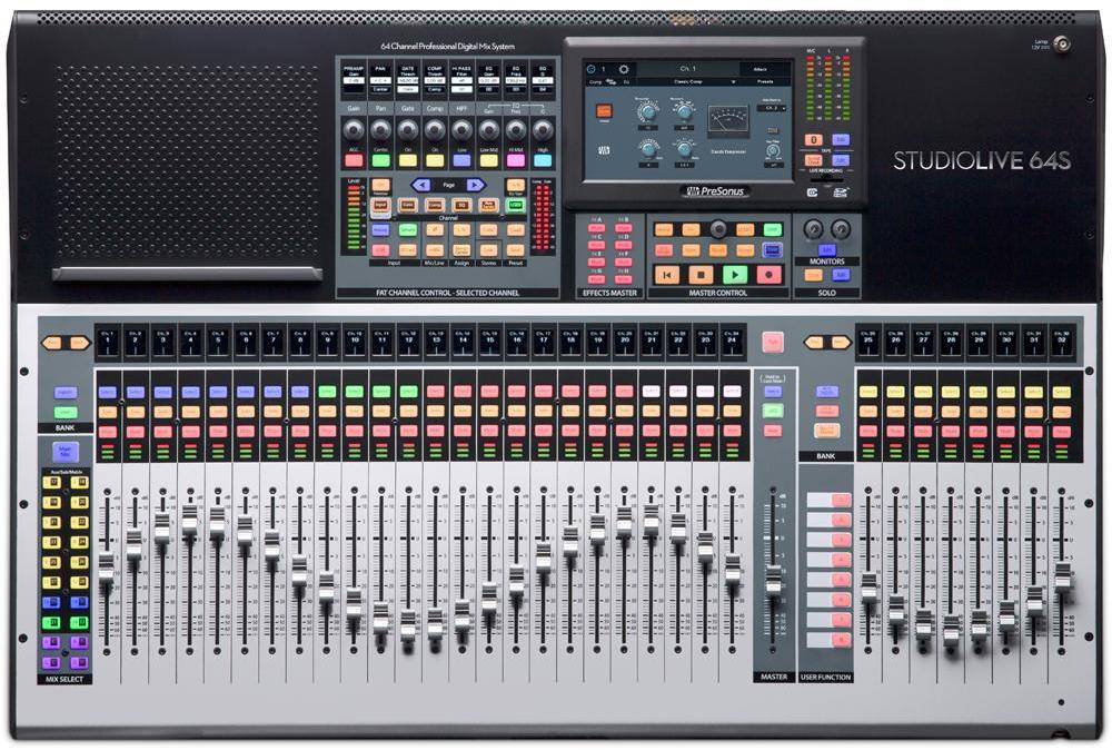 Presonus Studiolive 64s 64 Channel Digital Mixer And usb Audio Interface zoom image