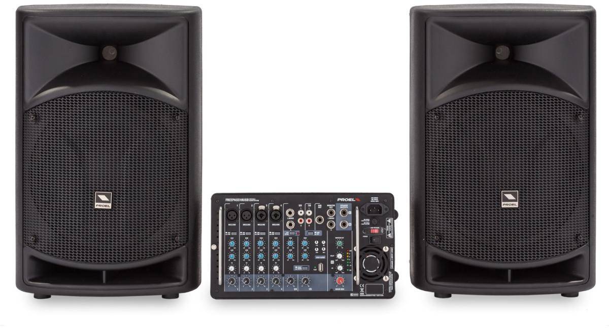 Proel   FREEPASS10USB   All   In   One   Portable   Pa   Systems zoom image