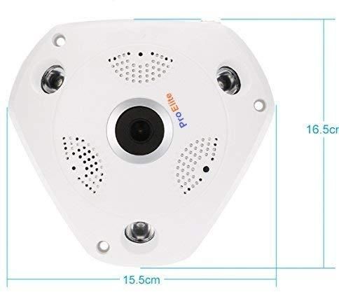 Proelite F01a 1.3 Mp Hd 960p Fisheye 360â° Panoramic Wireless Security Camera zoom image