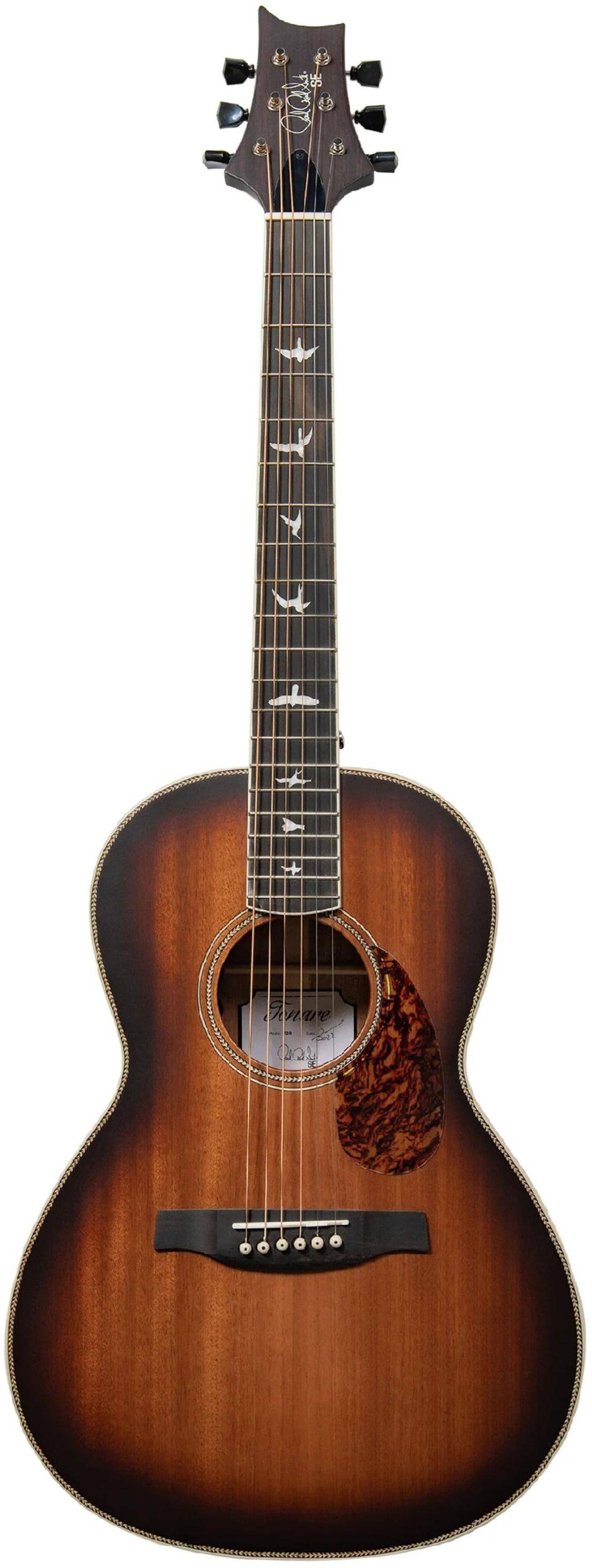 PRS SE P50E Tonare Parlor Electro Acoustic Guitar zoom image