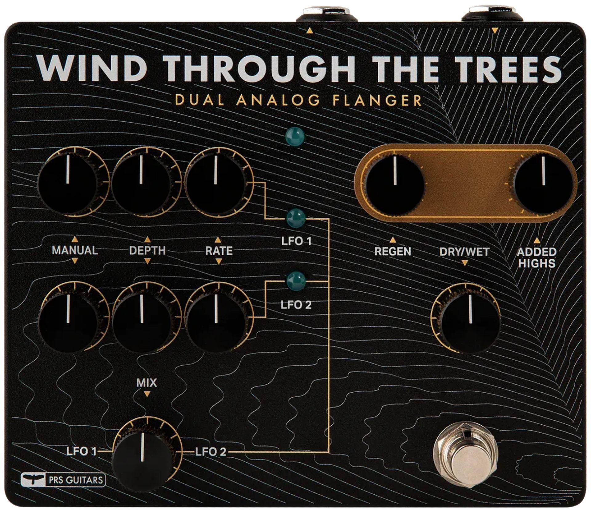 PRS Wind Through The Trees Dual Analog Flanger Pedal zoom image