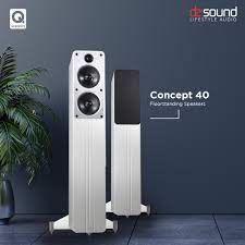 Buy Q Acoustics Concept 40 Floor Standing Speaker Online in India