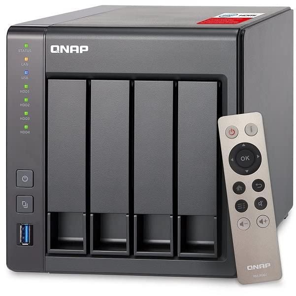 QNAP 4-Bay NAS TS-451+ Quad-core Intel Celeron J1900 2GB RAM  zoom image