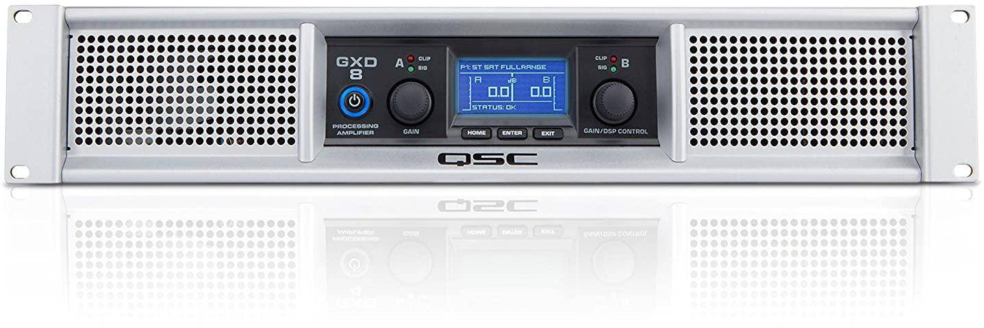 Qsc Gxd8 Power Amplifier With Dsp  zoom image