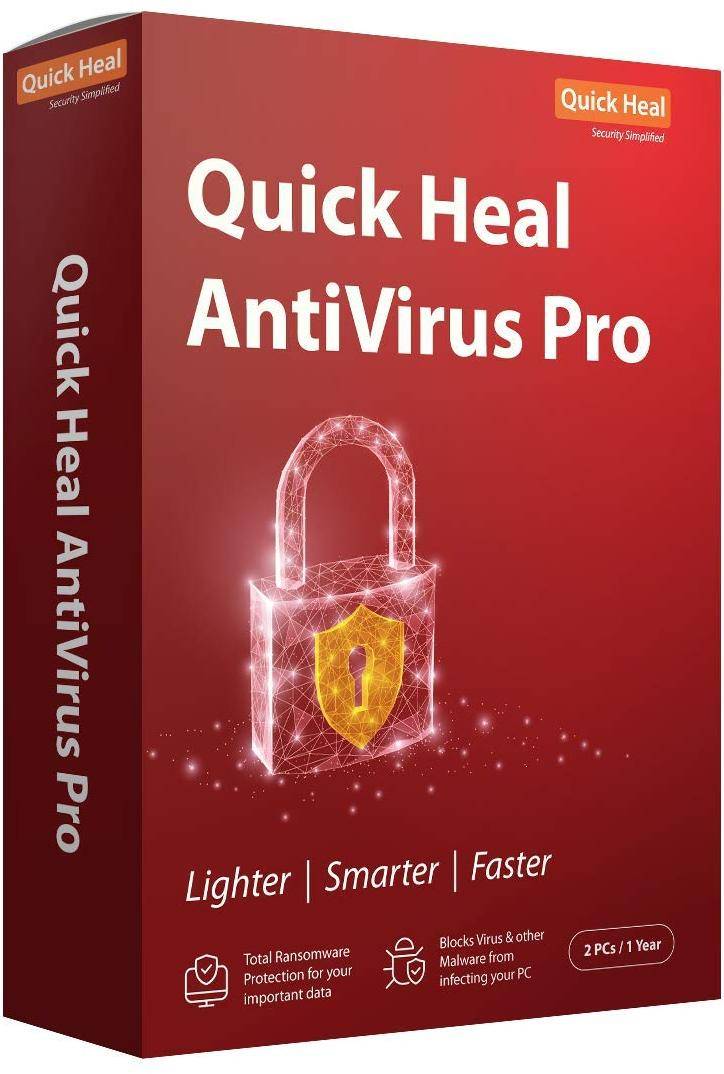 Quick Heal Antivirus Pro Lr2 (2 users 1 Year) zoom image