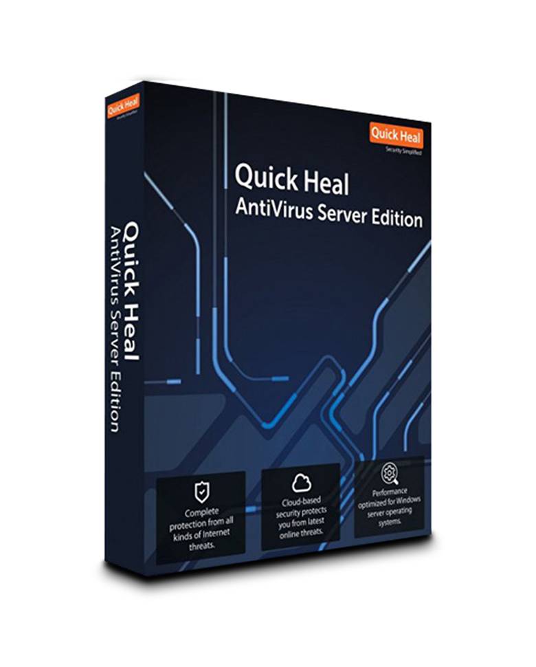 Quick Heal Antivirus Server Er1 (1 Server 1year) zoom image