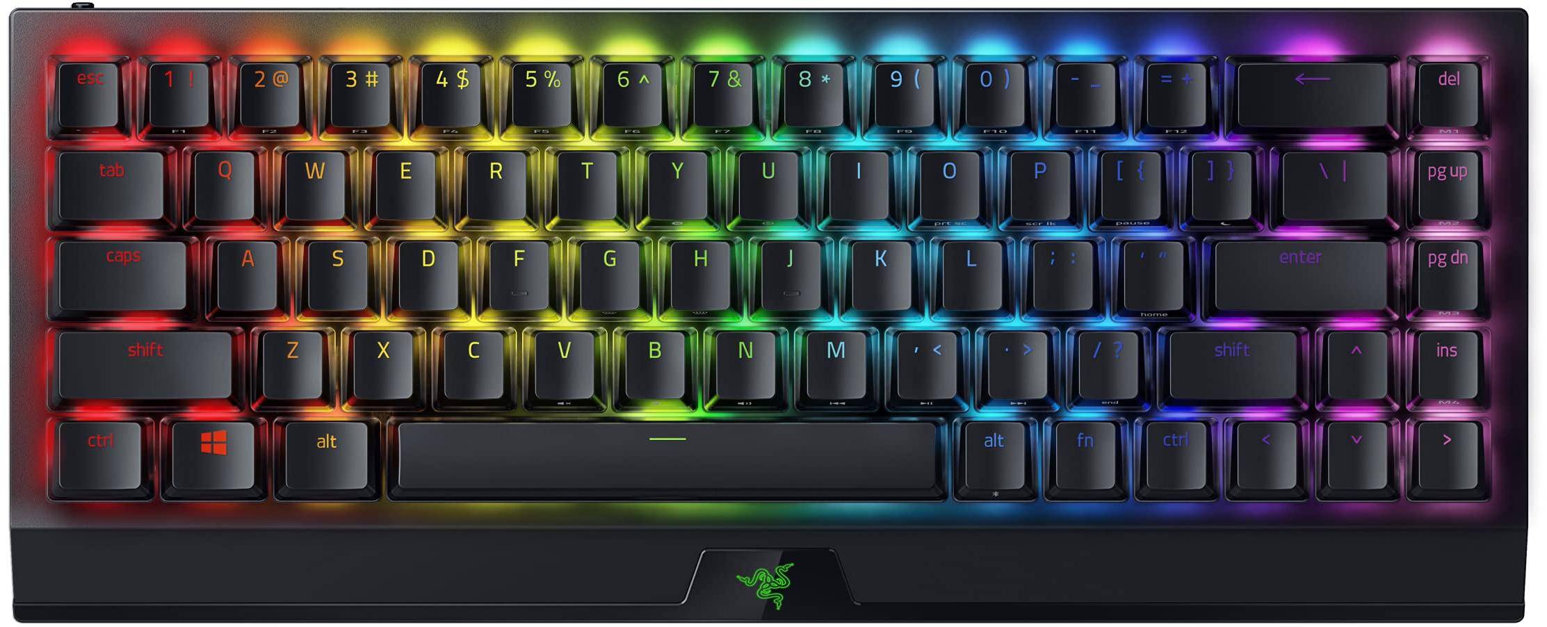 Razer Blackwidow V3 Mini Hyperspeed - Phantom Pudding Edition - Wireless Gaming Keyboard(rz03-03892000-r3m1) zoom image