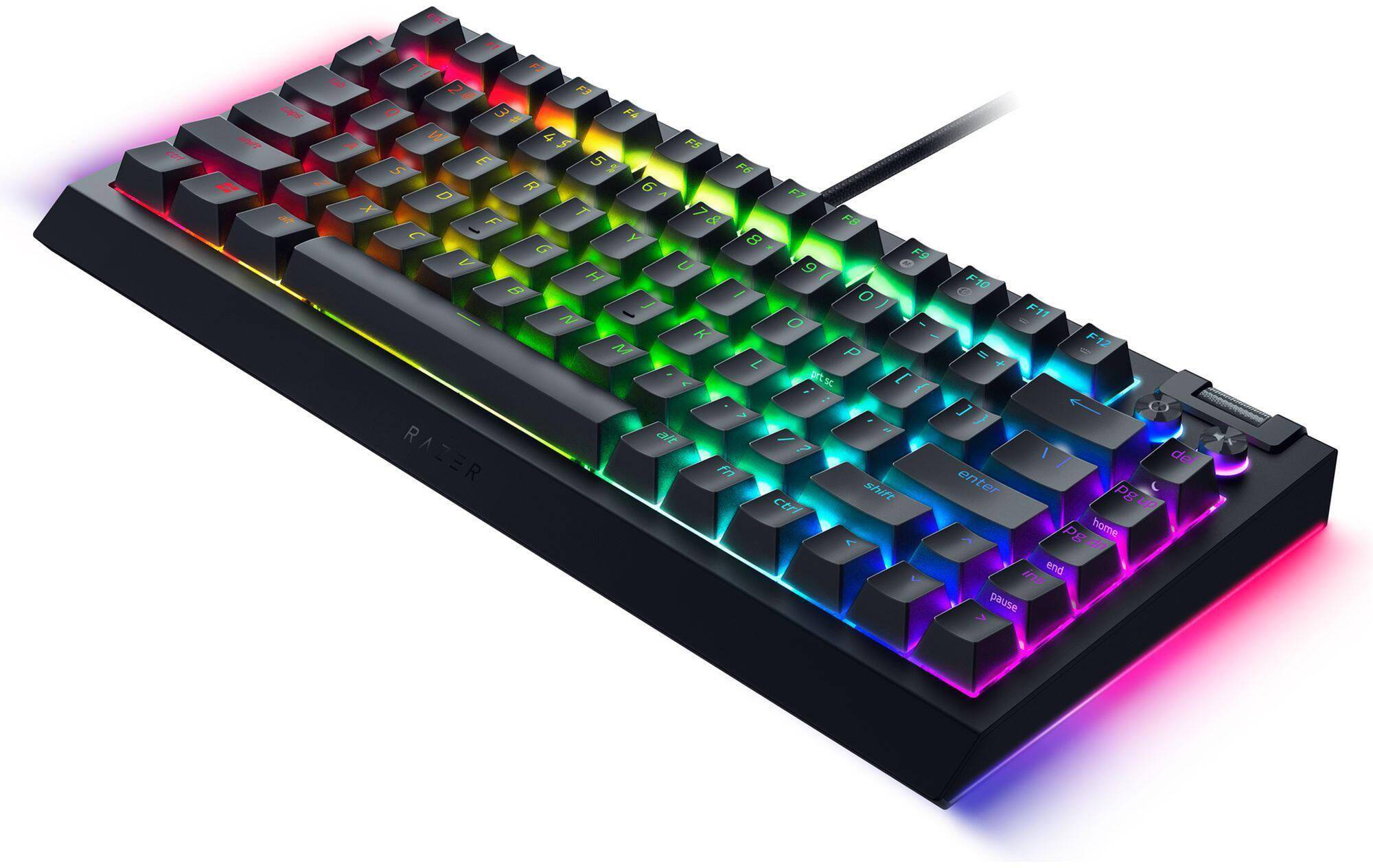 Razer BlackWidow V4 75% RGB Mechanical Gaming Keyboard zoom image